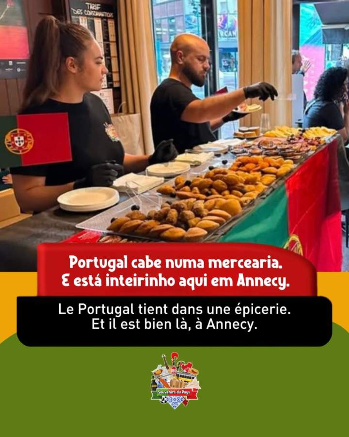 Buffet portugais appétissant Annecy